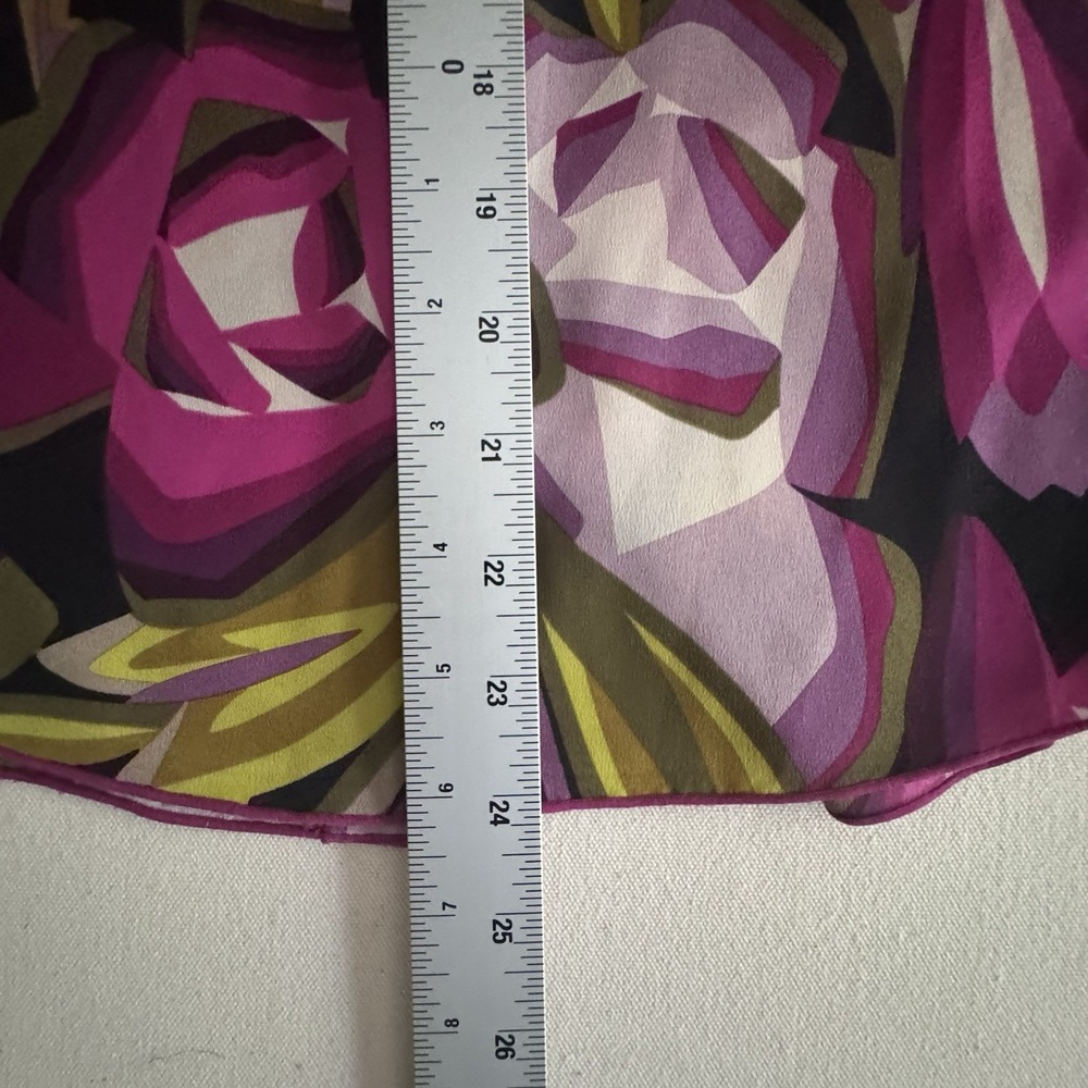 Missoni for Target Blouse Size XS Tropical Floral Button Down Mod Botanical - Picture 14 of 14